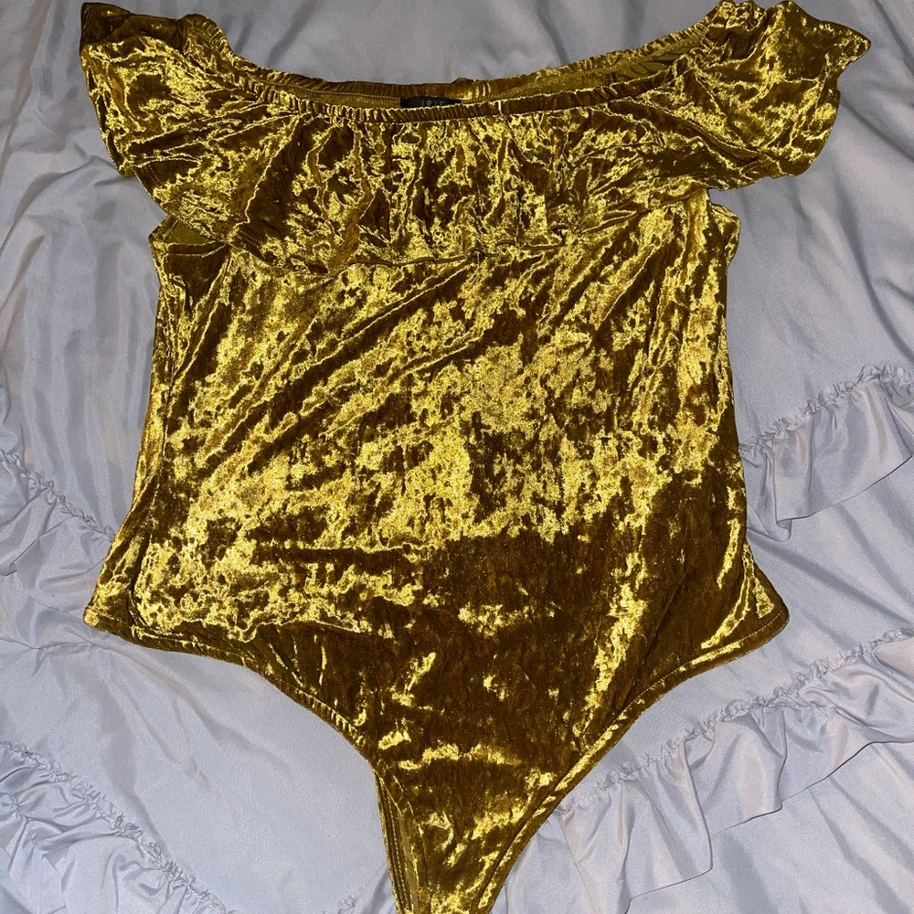 Velour Bodysuit